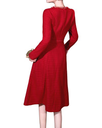 Brc By Burryco Solid Midi Dress