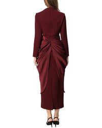 BRC By BURRYCO Brc By Burryco Solid Midi Dress