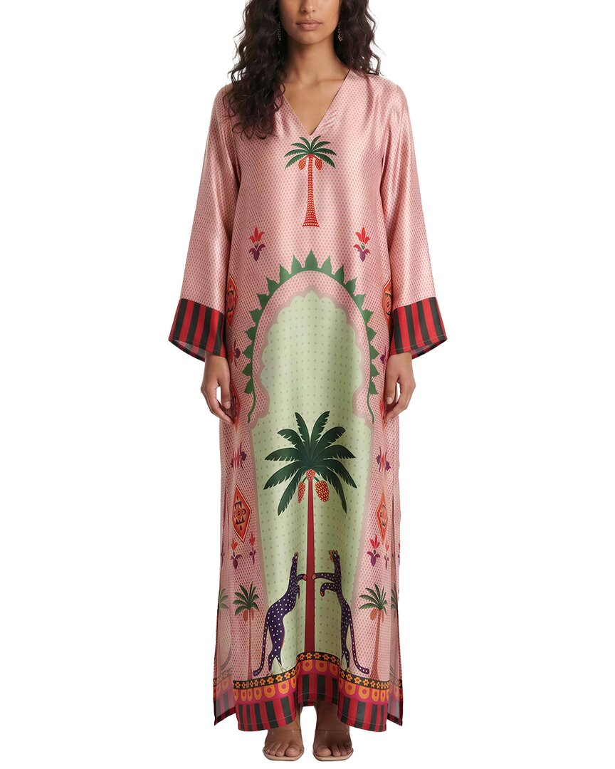 Ariel Tesoro Print Maxi Dress