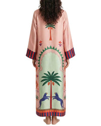 Ariel Tesoro Print Maxi Dress