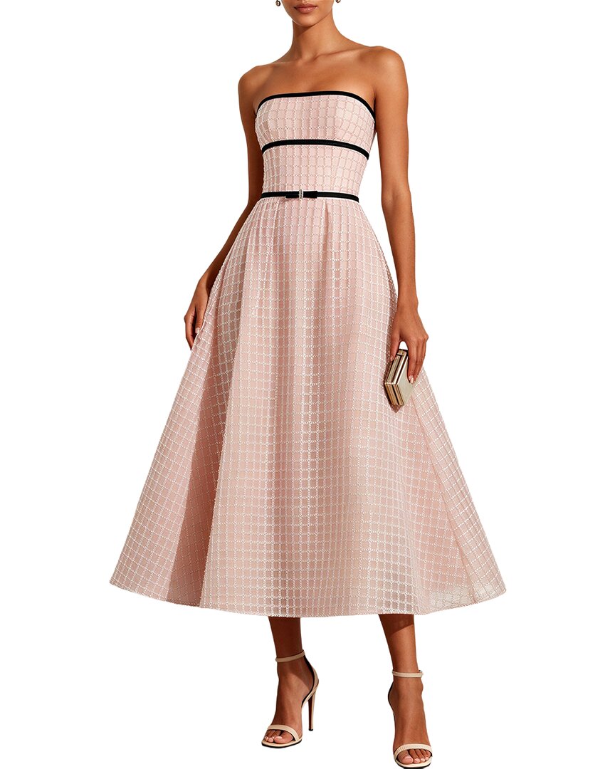 Ariel Tesoro Solid Maxi Dress