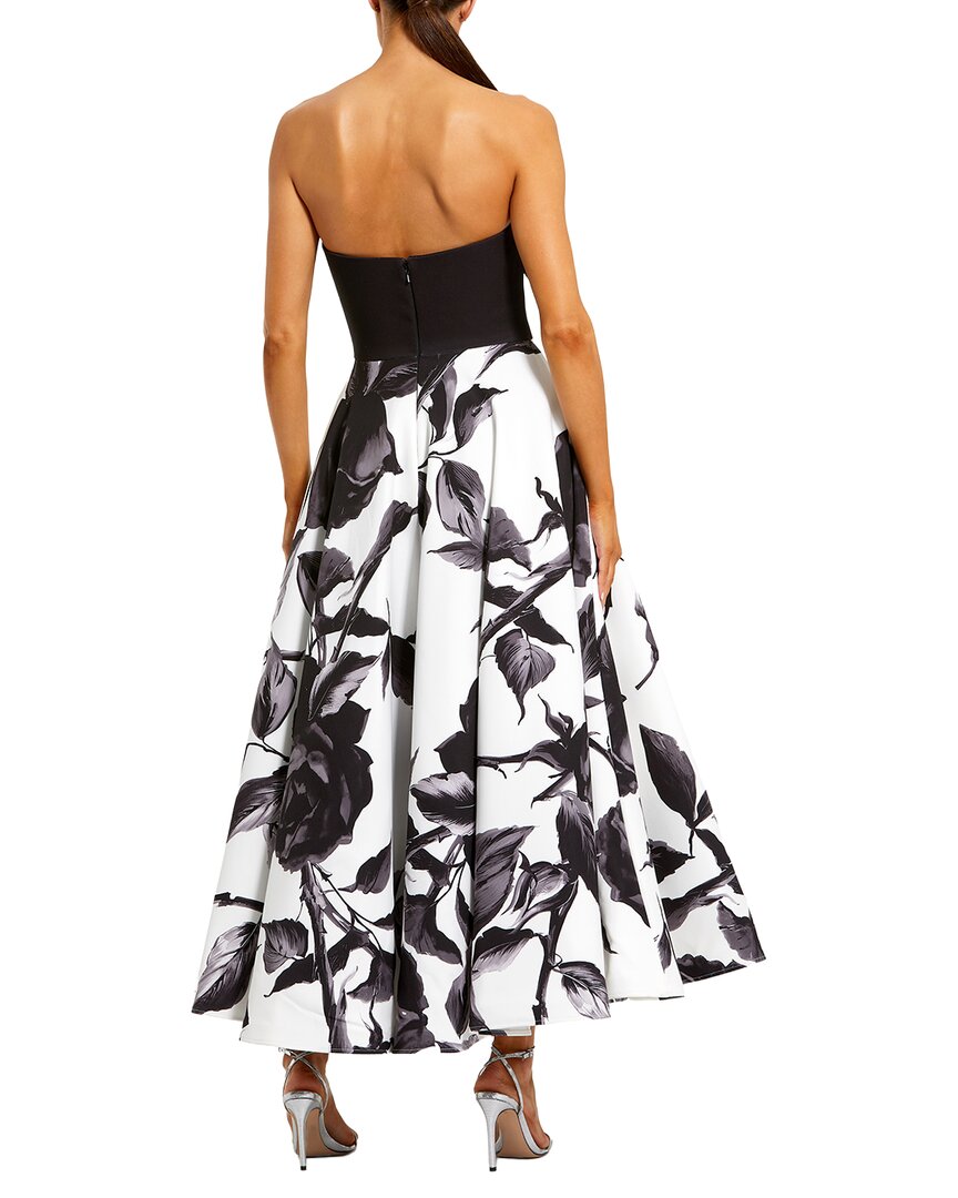 Mac Duggal Printed Midi Dress