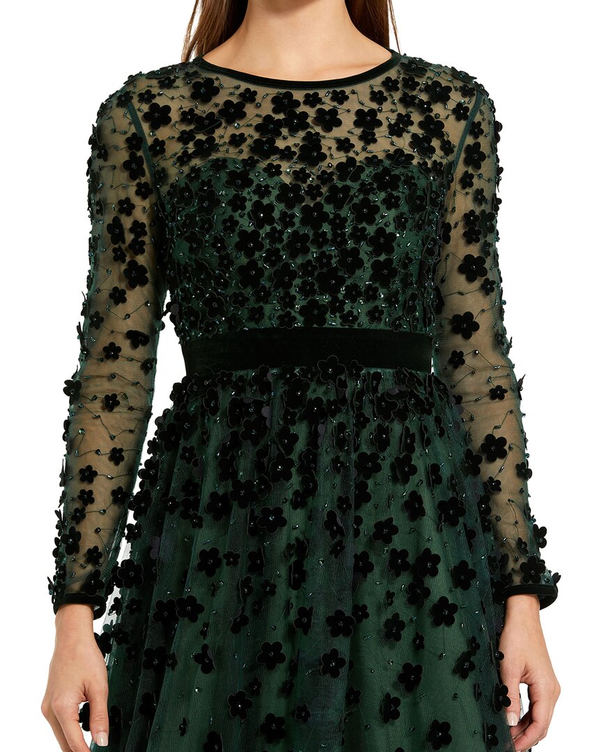 Mac Duggal Embellished Midi Dress
