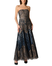 Aidan Mattox Aidan Mattox Fully Beaded Long Dress