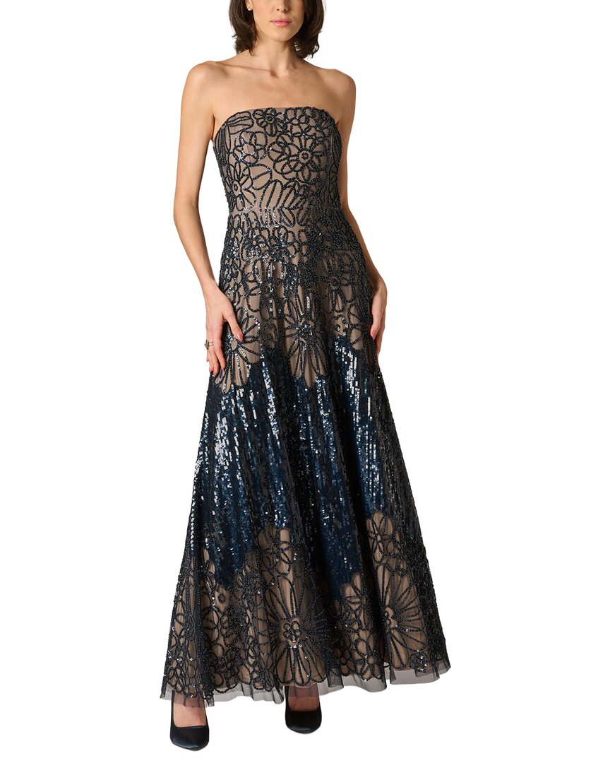 Aidan Mattox Aidan Mattox Fully Beaded Long Dress