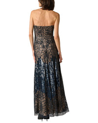 Aidan Mattox Aidan Mattox Fully Beaded Long Dress