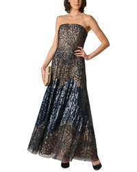 Aidan Mattox Aidan Mattox Fully Beaded Long Dress