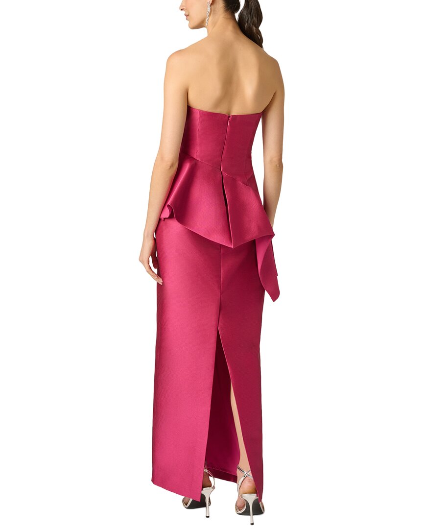 Aidan Mattox Aidan Mattox Pebble Gazar Long Dress