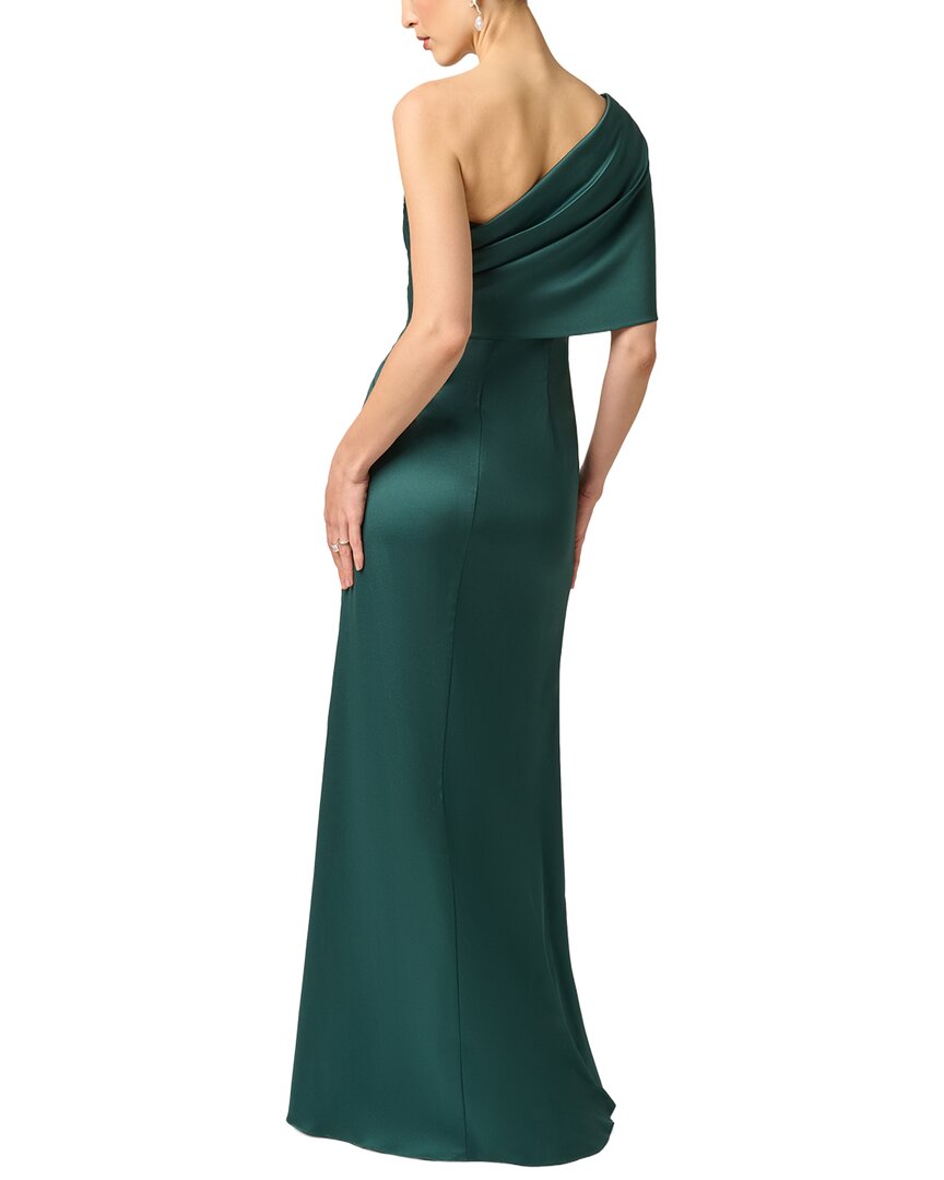 Aidan Mattox Aidan Mattox Stretch Mikado Long Dress