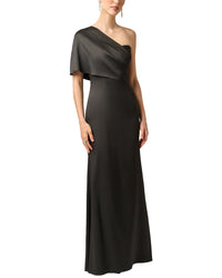 Aidan Mattox Aidan Mattox Stretch Mikado Long Dress
