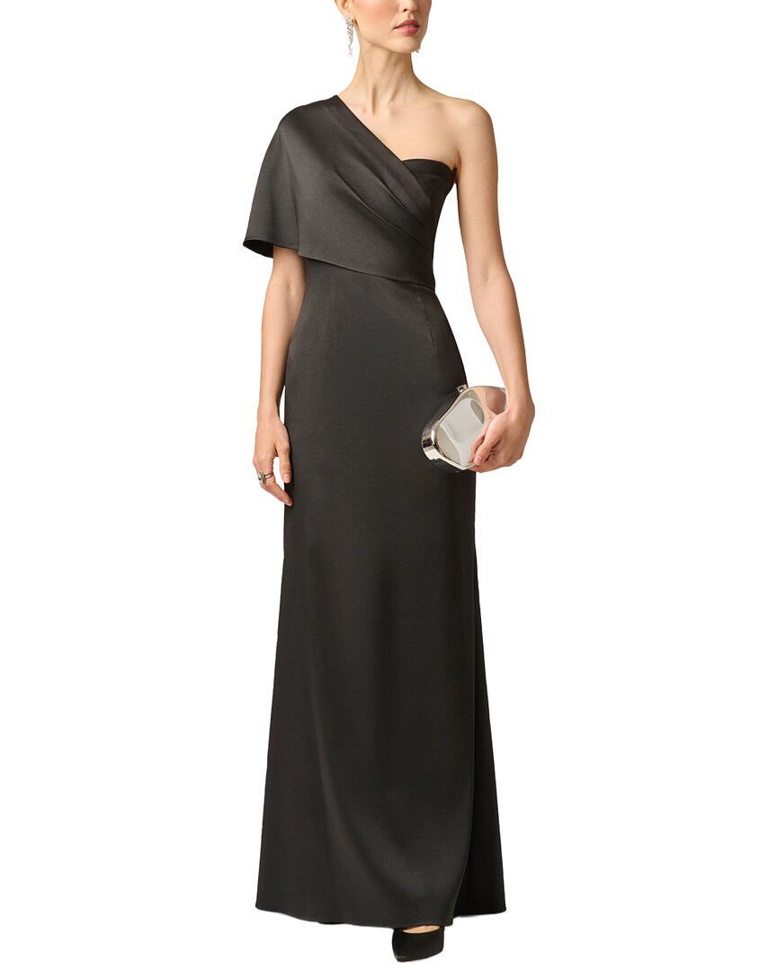 Aidan Mattox Aidan Mattox Stretch Mikado Long Dress