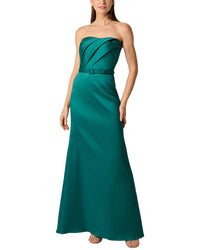 Aidan Mattox Aidan Mattox Stretch Mikado Long Dress