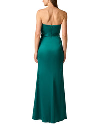 Aidan Mattox Aidan Mattox Stretch Mikado Long Dress