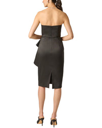 Aidan Mattox Aidan Mattox Stretch Mikado Midi Dress