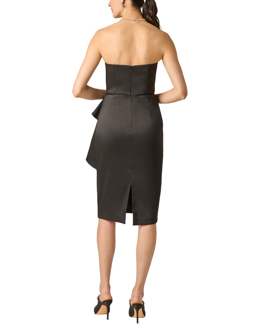 Aidan Mattox Aidan Mattox Stretch Mikado Midi Dress
