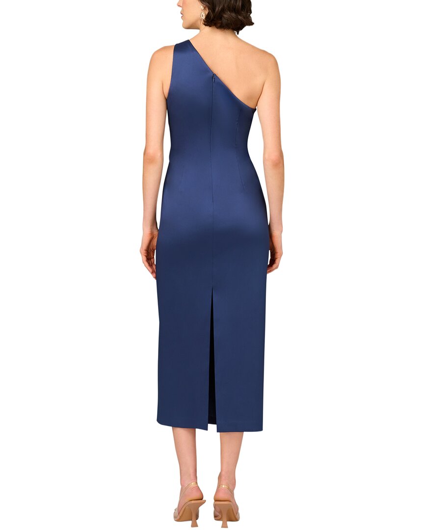 Aidan Mattox Aidan Mattox Stretch Mikado Midi Dress