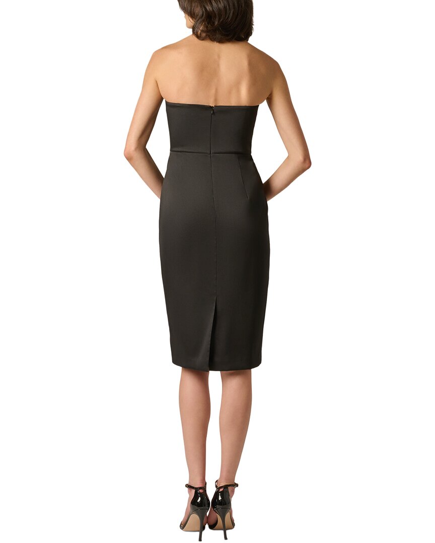 Aidan Mattox Aidan Mattox Stretch Mikado Midi Dress