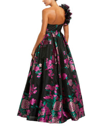Mac Duggal Brocade Ball Gown
