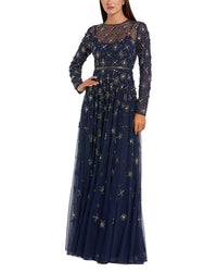 Mac Duggal Embellished Long Dress