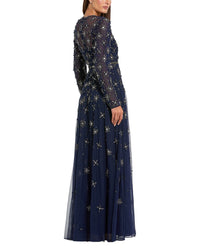 Mac Duggal Embellished Long Dress