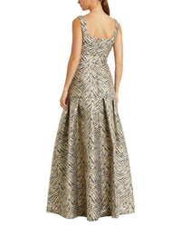 Mac Duggal Belt Long Dress