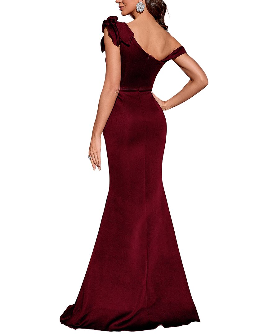 Oloey Solid Maxi Dress