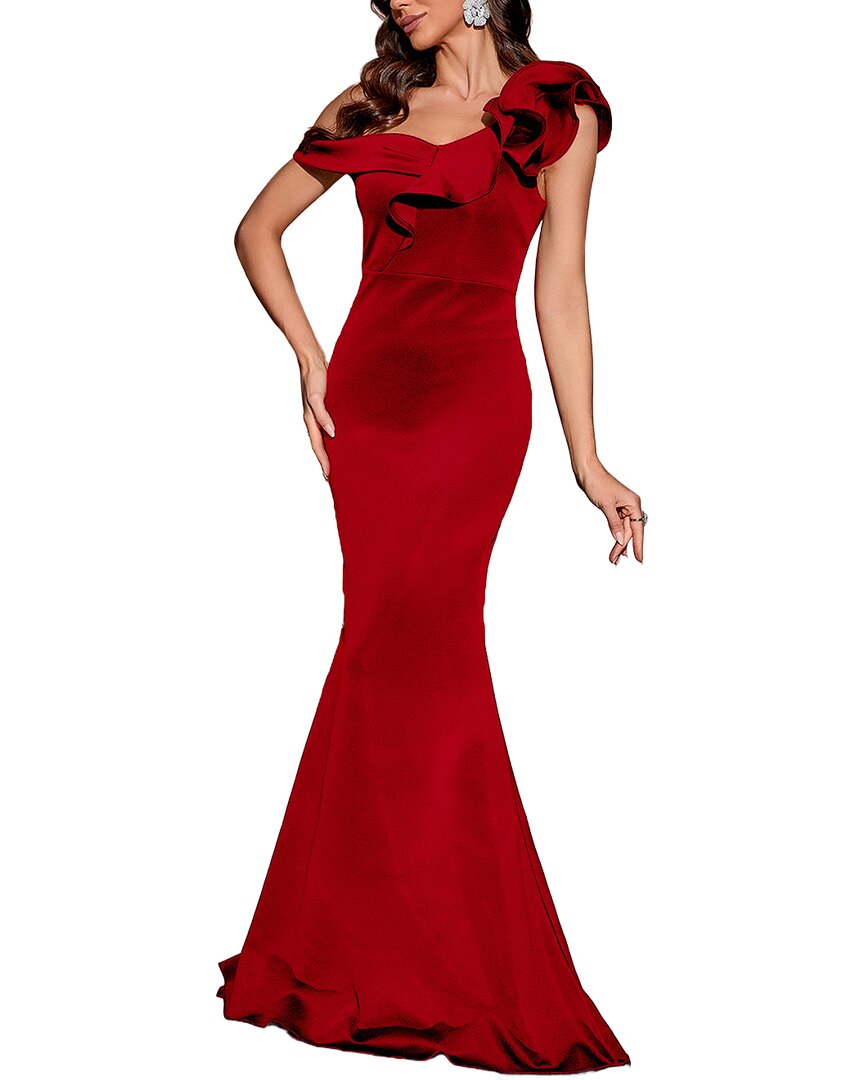 OLOEY Oloey Solid Maxi Dress