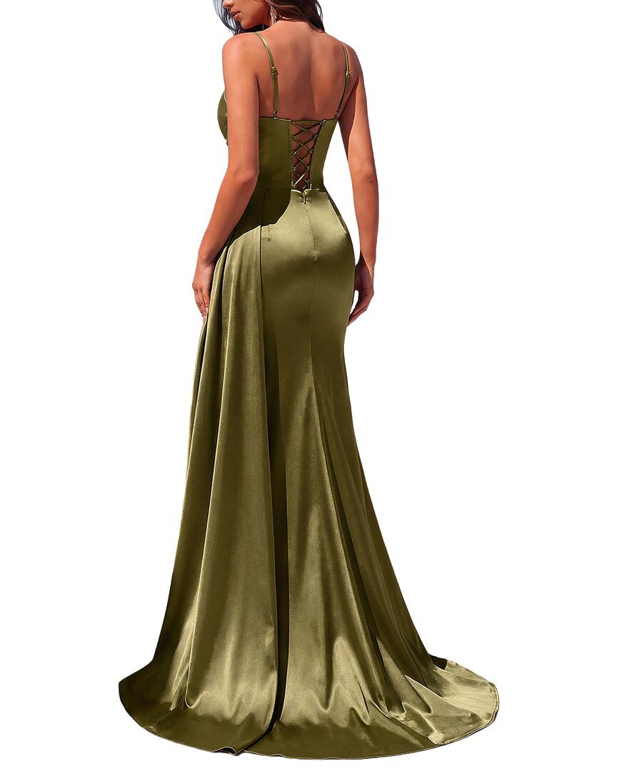 OLOEY Oloey Solid Maxi Dress