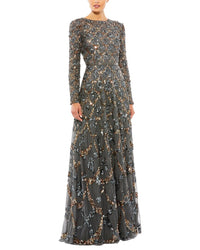 Mac Duggal Detail Embellishment Dress