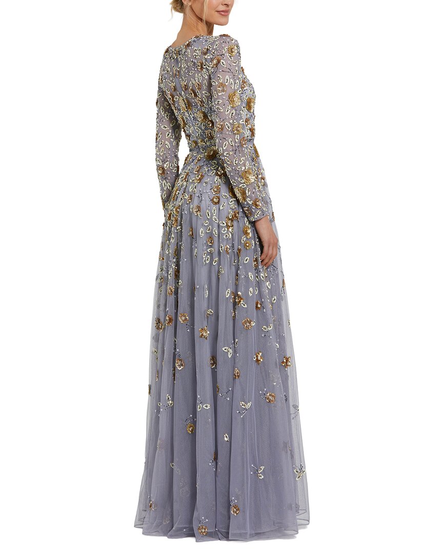 Mac Duggal Embellished Long Dress