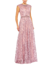 Mac Duggal Detail Embellishment Long Dress