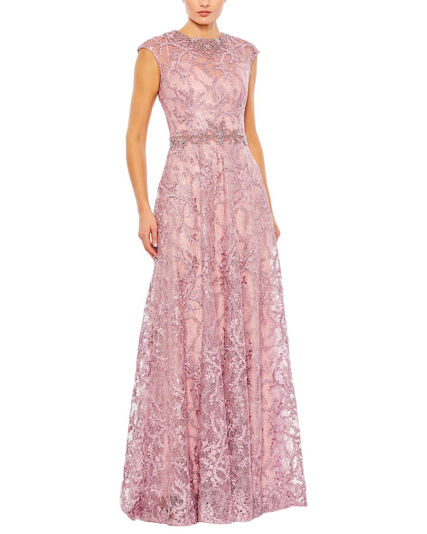 Mac Duggal Detail Embellishment Long Dress