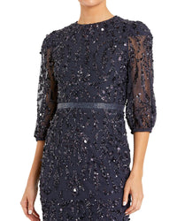 Mac Duggal Embellished Long Dress
