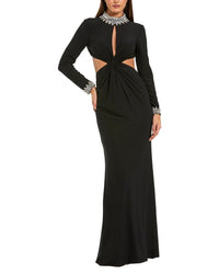 Mac Duggal Cutout Long Dress