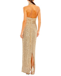 Mac Duggal Slit Long Dress