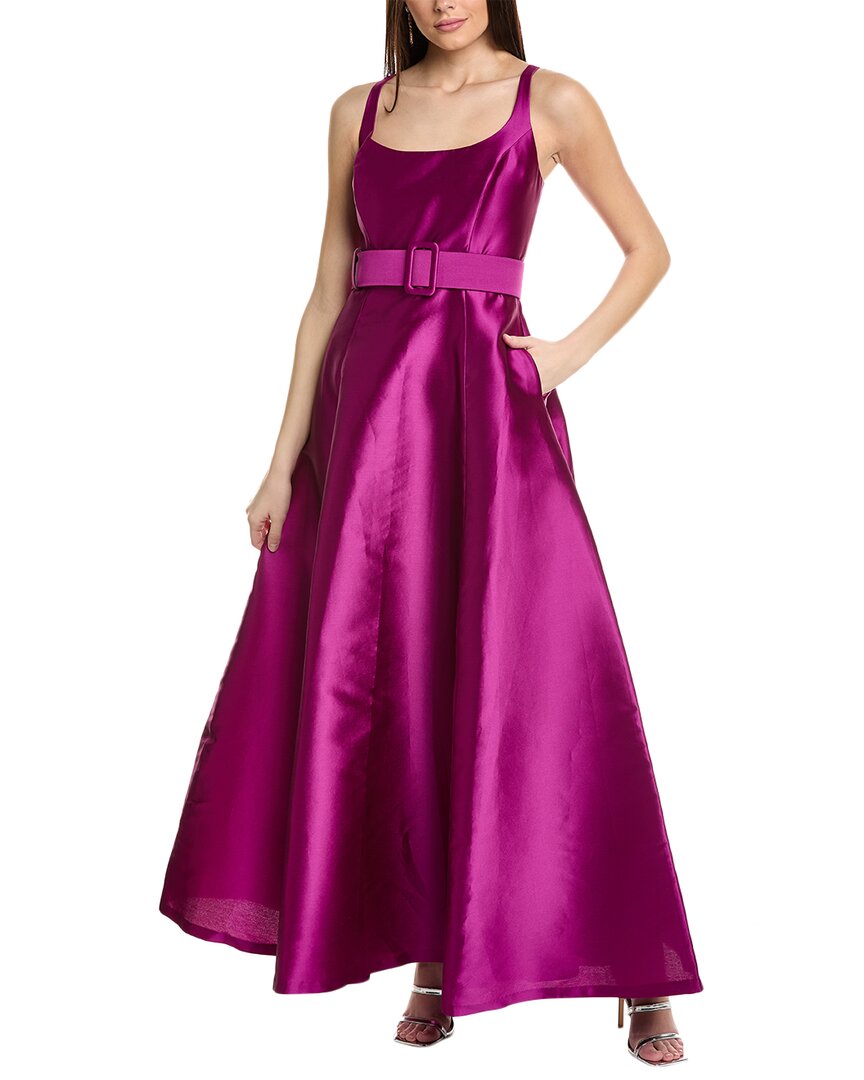 Sachin & Babi Kruse Silk-Blend Gown