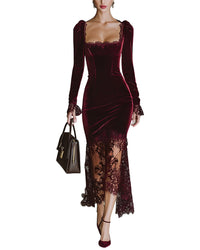 Amina Glam Midi Dress