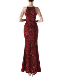Kalinnu Embellished Sleeveless Maxi Dress