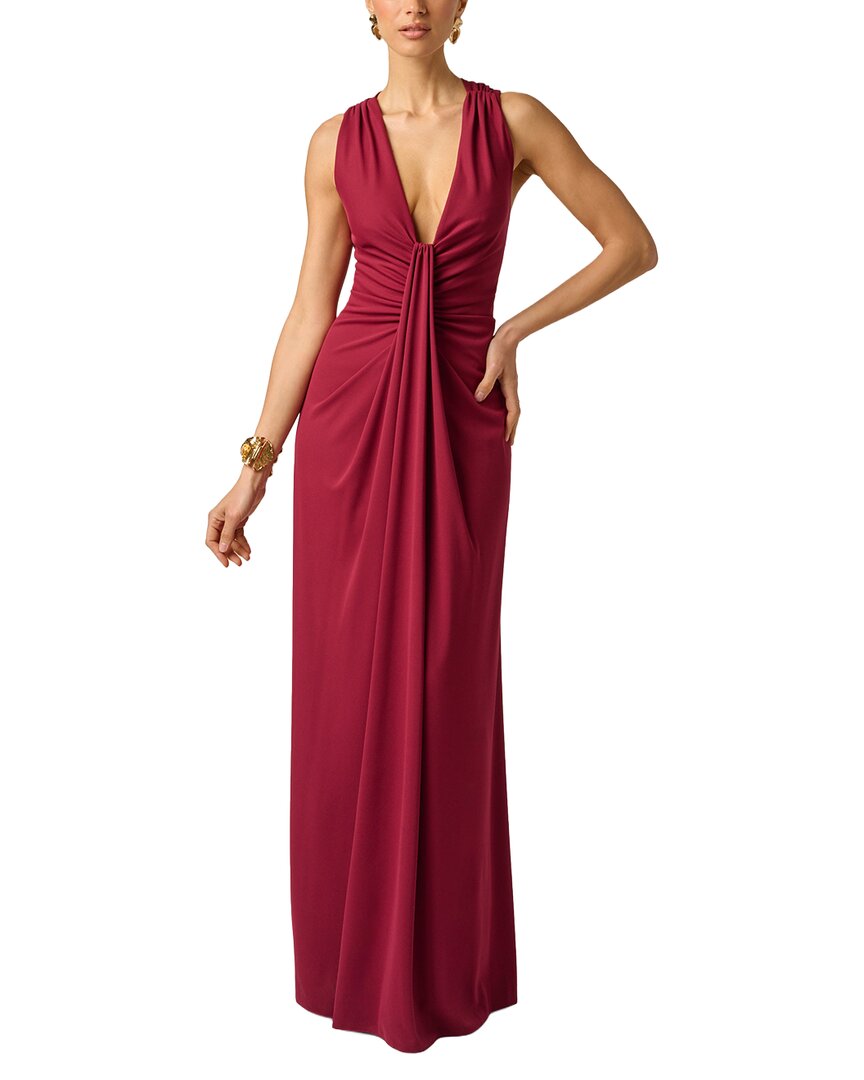 Adrianna Eve Artisan Matte Jersey Long Dress