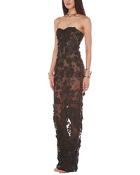 Bronx And Banco Jasmine Black Maxi Dress