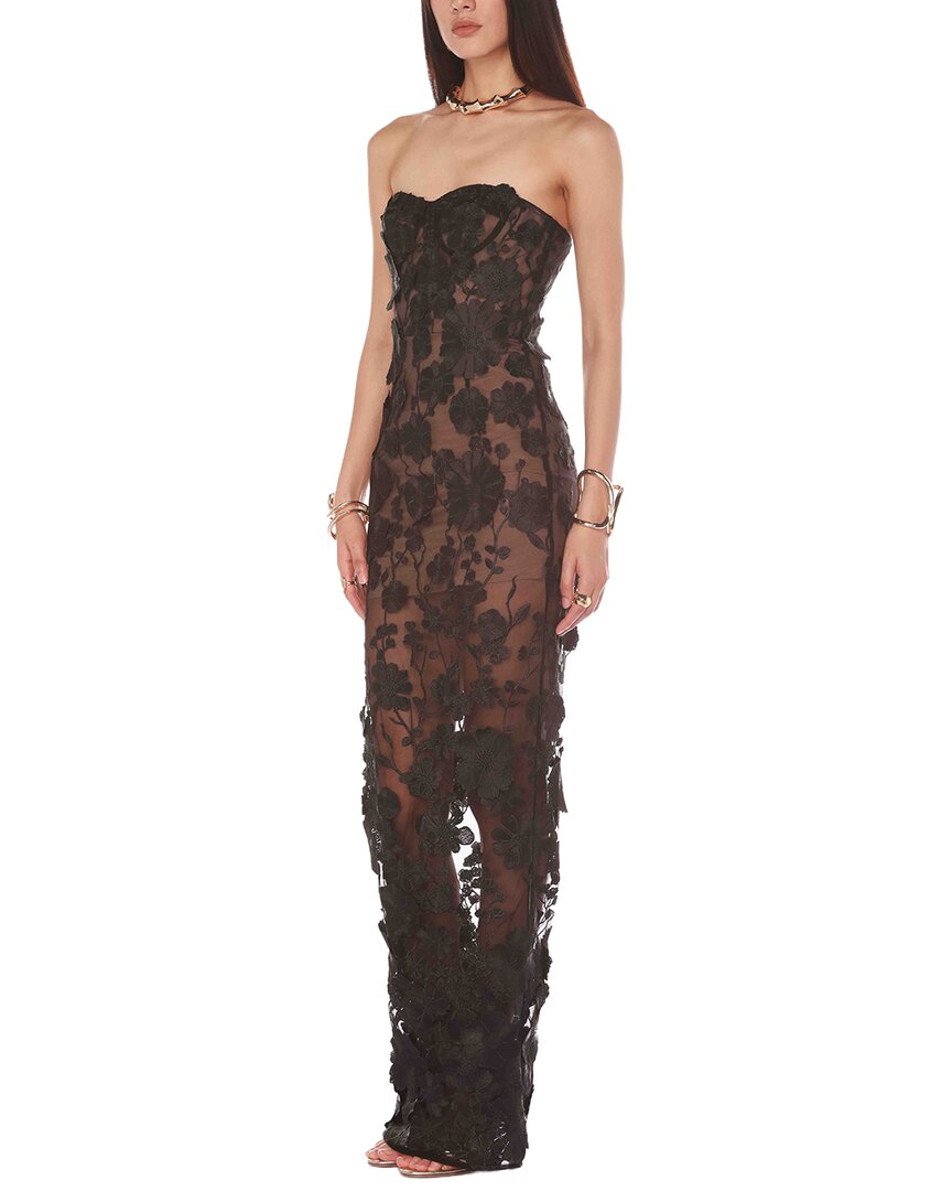 Bronx And Banco Jasmine Black Maxi Dress