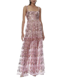 Bronx And Banco Midnight Embellished Gown
