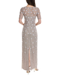 Adrianna Papell Beaded Gown