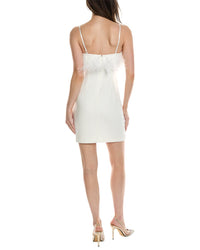Aidan Mattox Stretch Crepe Mini Dress