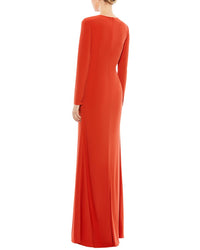 Mac Duggal Mac Duggal Keyhole Draped Gown