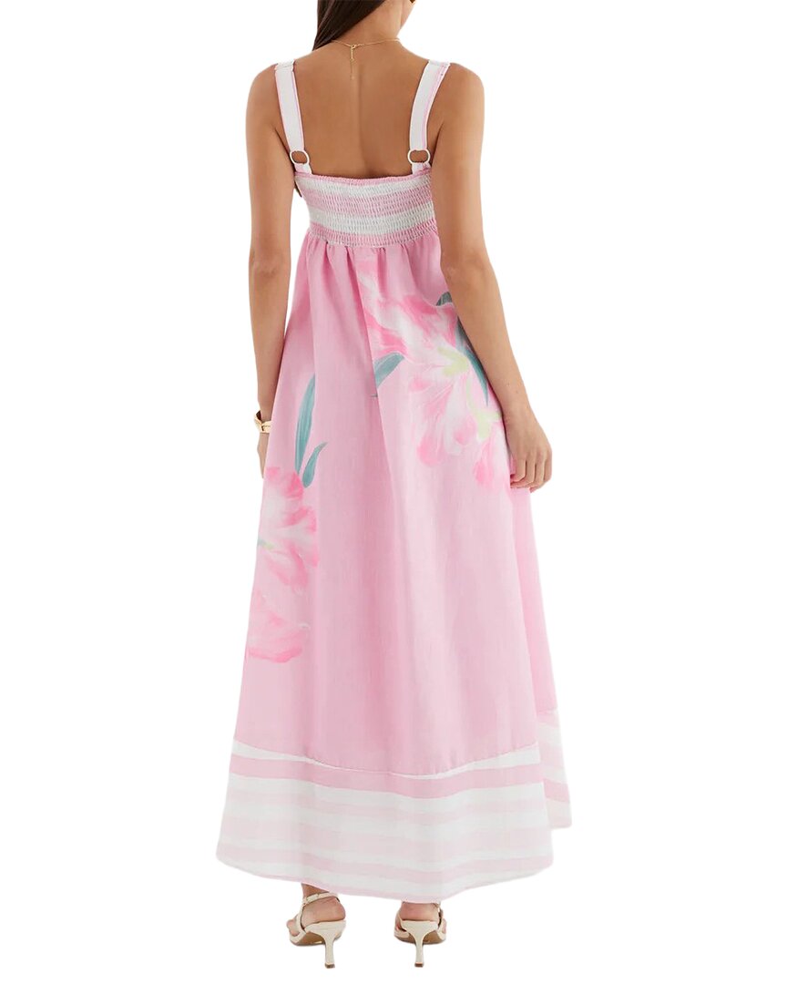Oloey Printed Maxi Dress
