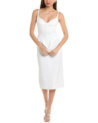 Et Ochs Gia Midi Dress 4 White