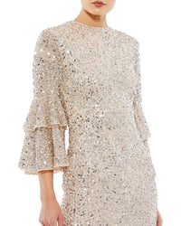 Mac Duggal Embellished Cocktail Dress