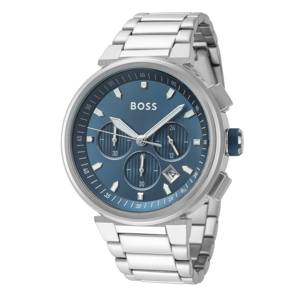 Boss Men\'s – 1513999 One 44mm Watch Bluefly Quartz Hugo