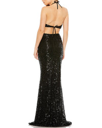 Mac Duggal Womens A-Line Gown, 2, Black